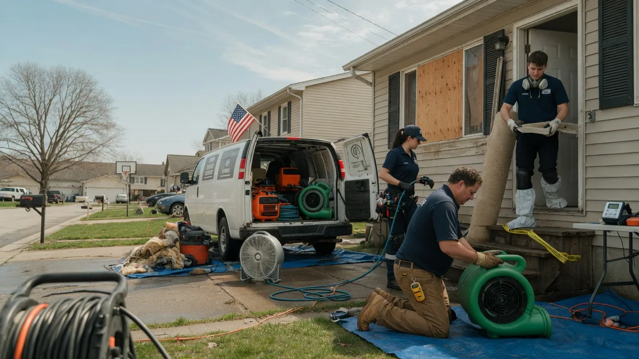 Water Damage Restoration in Fisher, AR near me